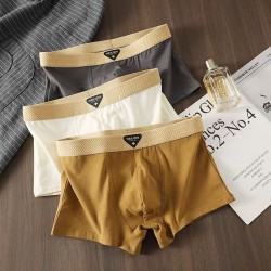 Nailishi Imported China Premium Cotton Men's Boxer Briefs (3 Pcs Combo)
