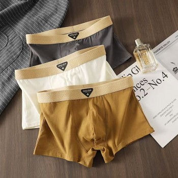 Nailishi Imported China Premium Cotton Men's Boxer Briefs (3 Pcs Combo)