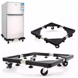 Roller Washing Machine Refrigerator Base Reinforced Retractable Movable Rack with Wheels Kitchen Fridge Base Bracket Roller Washing Machine Refrigerator Base Reinforced Retractable Movable Rack with Wheels Kitchen Fridge Base Bracket