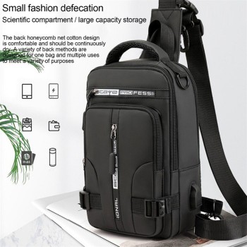 Waterproof Backpack USB Charging Port for For Men & Women