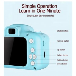 Children Kids Camera Mini Educational Toys - Without Memory Card (DS)