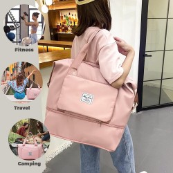 3 In 1 Large Capacity Foldable Travel Gym Bag