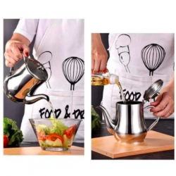 Stainless Steel Oil Strainer Pot Container Jug Stainless Steel Oil Strainer Pot Container Jug