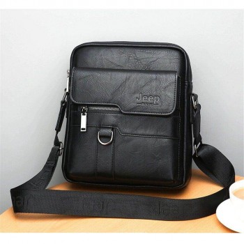 Jeep Bag Cross Body Solder Bag - Black