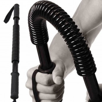 40 kg Power Twister Bar Arm Shoulder Builder Spring Exercise Chest and Bicep Blaster