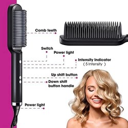 SMART Hair Straightener Comb Brush For Men & Women SMART Hair Straightener Comb Brush For Men & Women