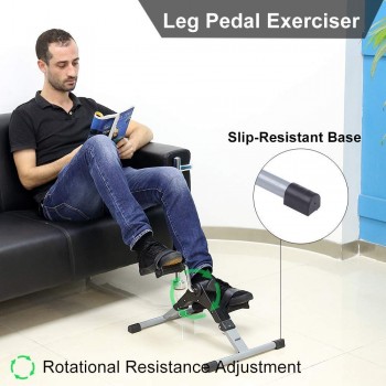 Mini Cycle Pedal Exerciser – ঘরে বসে হাত ও পায়ের ব্যায়াম এবং ফিজিওথেরাপির ফোল্ডেবল মিনি বাইক