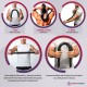 40 kg Power Twister Bar Arm Shoulder Builder Spring Exercise Chest and Bicep Blaster