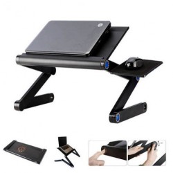 T9 Multifunctional Folding Laptop Table Aluminium T9 Multifunctional Folding Laptop Table Aluminium
