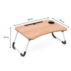 Laptop Table Study Bed with Cup Mobile Tablet Holder Laptop Table Study Bed with Cup Mobile Tablet Holder