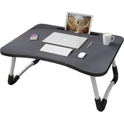 Portable Desk Foldable Laptop Table black  Portable Desk Foldable Laptop Table black