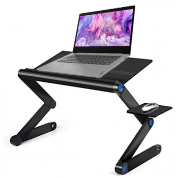 T9 Multifunctional Folding Laptop Table Aluminium