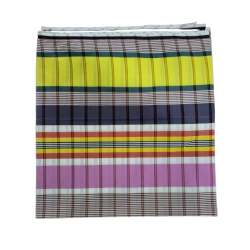 হলুদ, বেগুনি ও কালার ব্লক স্ট্রাইপ ডিজাইন  চমক লুঙ্গি (নতুন কালেকশন ২০২৫)