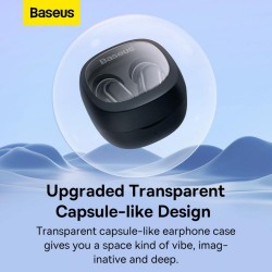 Baseus TWS WM02 Bowei True Wireless Earphone Black
