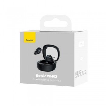 Baseus TWS WM02 Bowei True Wireless Earphone Black