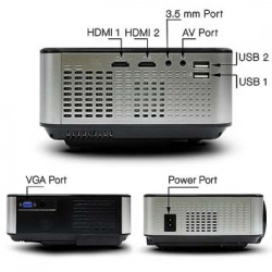 Cheerlux C9 WiFi LED TV Projector Cheerlux C9 WiFi LED TV Projector