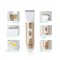 Kemei KM-9020 Electric Hair Clipper Rechargeable Men Hair Trimmer Gold