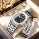 POEDAGAR 613 Luxury Stainless Steel Men's Watch