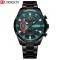 CURREN 8402 Wristwatch Stainless Steel Chonograph Watch-Black