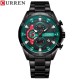 CURREN 8402 Wristwatch Stainless Steel Chonograph Watch-Black