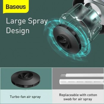 Baseus Car Air Humidifier Purifier Aroma Essential Oil Diffuser Auto Nano Disinfectant Diffuser Air Freshener For Home Office