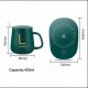ELECTRIC HEATING COFFEE MUG & SAUCER