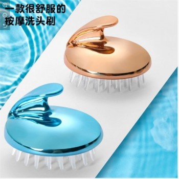 Silicone Hair Massager Shampoo Brush
