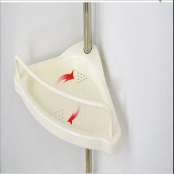 Corner Shelf 4-Tier White