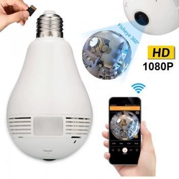 Wireless Security Camera Bulb LED Light Bulb Camera