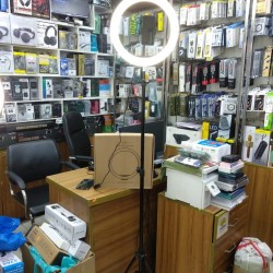 12INCH LED BEAUTY LIVE RING LIGHT WITH STAND COLOR 3 + PHONE HOLDER 12INCH LED BEAUTY LIVE RING LIGHT WITH STAND COLOR 3 + PHONE HOLDER
