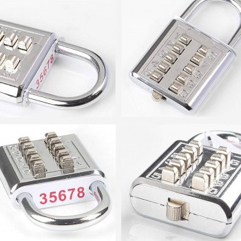  10 Digit Push Button Password Lock Anti-theft Locking Mechanism For Locker
