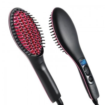 Simply Straight Ceramic Brush Hair Straightener