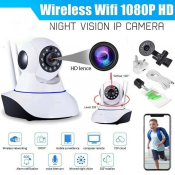 WiFi IP Camera Dual Antenna Night Vision Camera