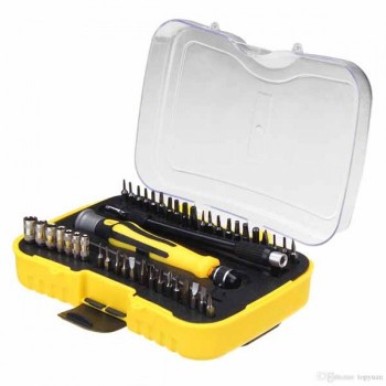 52 in 1 Tools Box - Yellow and Black 52 in 1 Tools Box - Yellow and Black